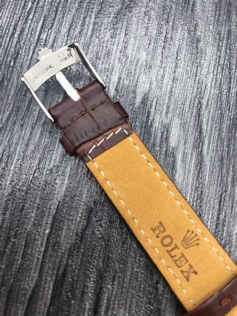 where to buy leather strap for rolex|genuine rolex leather straps.